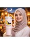 Ramadan Tumbler Mug For Hot And Cold | 1200ml Insulated Tumbler With Lid - 2