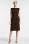 Women's Plus Size Maxi Dress Crew Neck Sleeveless Shift Fit Ribbed Knitted Fabric Plain Pattern - 5
