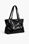 Valessa Patent Leather Women's Shoulder Bag - 4