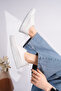 Women's Daily Lace-Up Sneaker with Comfortable Sole, Stylish Minimal Design - 2