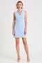 Women's Mini Dress V-Neck Sleeveless Woven Fabric A-Line Unlined Stylish with Lightweight and Flexible Construction - 5