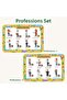 Wooden Turkish Educational and Learning Puzzle Set of 2 - Professions
