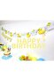 Cute Ducks Happy Birthday Banner – Rubber Ducky Birthday Decoration - 6