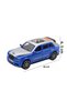 Rolls Royce Style Luxury Executive Vehicle Blue - Friction Toy Car with Sound and Light and Opening Doors - 4