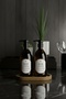 Set of 2 Amber Soap Dispensers with Wooden Stand 500 ml - Kitchen Detergent Dispenser and Liquid Soap Dispenser - 500Hdggoval - 6