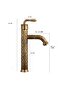 Bathroom Sink Faucet New Patterned Design Antique Color Imported with 7 Years Warranty - 5