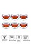 6 Double-Walled Sauce Bowls 50 ml |   6-Piece Borosilicate Glass Sauce Snack Bowl Set with Turkish Delight Bowls - 5