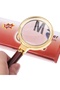 90 mm Magnifying Glass Gold Framed Hand Magnifier Luxury 90 mm Magnifying Glass Quality Hand Magnifier - 2