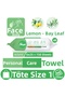 Natural Personal Care Towel Bag Size 6X25 (150 Sheets)