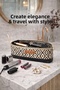 Hair Styler & Curler Bag – Airwrap Compatible, Hair Straightener Carrying Bag Bohem - 2