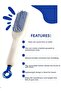 (1 Piece) Easy-To-Clean Hair Comb, Automatic Open and Close Comb, Hair Brush - 3