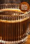 6-Piece Glass Coffee Cup Set 160 ml with Handles Heat Resistant Striped Tea Espresso Cup Set - 3