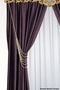 Ceiling Tieback with Cornice Attachment Custom Made Decorative Curtain Tieback Braçol Curtain Accessory