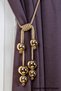 Ceiling Tieback with Cornice Attachment Custom Made Decorative Curtain Tieback Braçol Curtain Accessory - 2