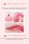 Flexible Gel Texture, Moisturizing, Glossy Finish Lipstick & Blush Dasique Chewing Glow Pot 13 Fuchsia Jelly - 6