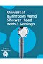 Preminium Water-Saving and Easy-To-Install Handheld Shower Head – High