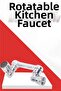 Rotatable and Space-Saving Kitchen Faucet Head with Swivel Spout - 2