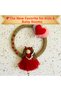 Handmade Baby Girl Door Ornament, Felt Balloon Decoration for Kids & Baby Room - 3