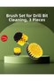 Drill Bit Cleaning Brush Set for Home and Car -
