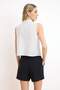 White Guipure Detailed Thin Summer D Woven Blouse Twoss26Bz00325 - 4