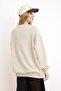 Taş Regular/Normal Kalıp Düşük Kol Uzun Kollu 3 İplik Şardonsuz Örme Sweatshirt TWOSS26SW00010 - 4