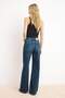 Premium Koyu Mavi More Sustainable Yüksek Bel Az Esnek Wide Leg Geniş Paça Jeans TWOSS26JE00153 - 4