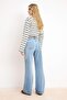 Mavi Yüksek Bel Geniş Paça Wide Leg Palazzo Jeans TWOAW26JE00066 - 4