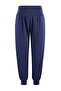 Lacivert Dalgıç/Scuba Kumaş Spor Örme Yoga Pantolonu/Eşofman Altı THMSS26EA00008 - 6