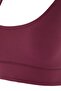 Bordo Fırçalı Soft Kumaş Destekli/Şekillendirici Kalın Askılı Örme Spor Sütyeni THMSS24SS00008 - 7
