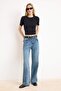 Mavi More Sustainable Soft Tencel Blended High Waist Wide Leg Jeans Twoss26Je00134 - 2
