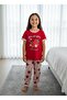 Girls' Pajama Set Comfortable Home Wear Set - 2