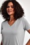Modal V-Neck T-Shirt - 3