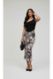 Batik Patterned Satin Maxi Skirt - 2