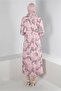 Flower-Patterned Dress 42890 - 4