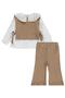 Baby Collared Set 6-18 Months - Beige 9-12 Months - 4