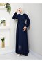 Casual Hajj and Umrah Mevlana Embroidered Ferace - 7