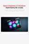 Ad-rc10 X-gust 6 Fanlı Rainbow Notebook Soğutucu Stand-siyah - 4