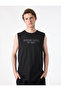 Cotton Printed Sleeveless Crew Neck Sports Tank Top