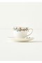 Vintage Porcelain 6-Piece Coffee Cup Set Blue (90 cc) - 3