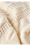 100% Cotton Peggy Face Towel Cream (50X90 cm) - 2
