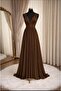Women’s Elegant Maxi Evening Dress with V-Neckline - 3