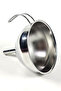 Stainless Steel Funnel 15cm Metal Funnel with Handle Ra641 - 2