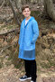 Unisex Raincoat – Lightweight Waterproof Long Raincoat with Hood