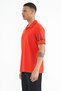 Fiesta Sleeve Print Detailed Polo Neck Standard Form Men's T-shirt - 88240 - 5
