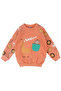 Baby Boy Orange Pocket Monkey Printed Set of 2 - 3