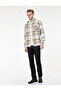 Long Sleeve Classic Collar Regular Fit Pocket Detailed Lumberjack Shirt - 2