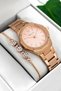 Steel Cord & Case Women Wrist Watch, 3Atm Water Resistant Rose Sdfer175