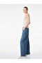 Cotton Comfortable Fit Regular Leg Balloon Denim Trousers -Balloon Jean - 2