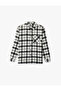 Long Sleeve Classic Collar Regular Fit Pocket Detailed Lumberjack Shirt - 3