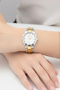 Steel Cord Steel Case Women Wrist Watch Silver-Gold Sdfer191 - 3